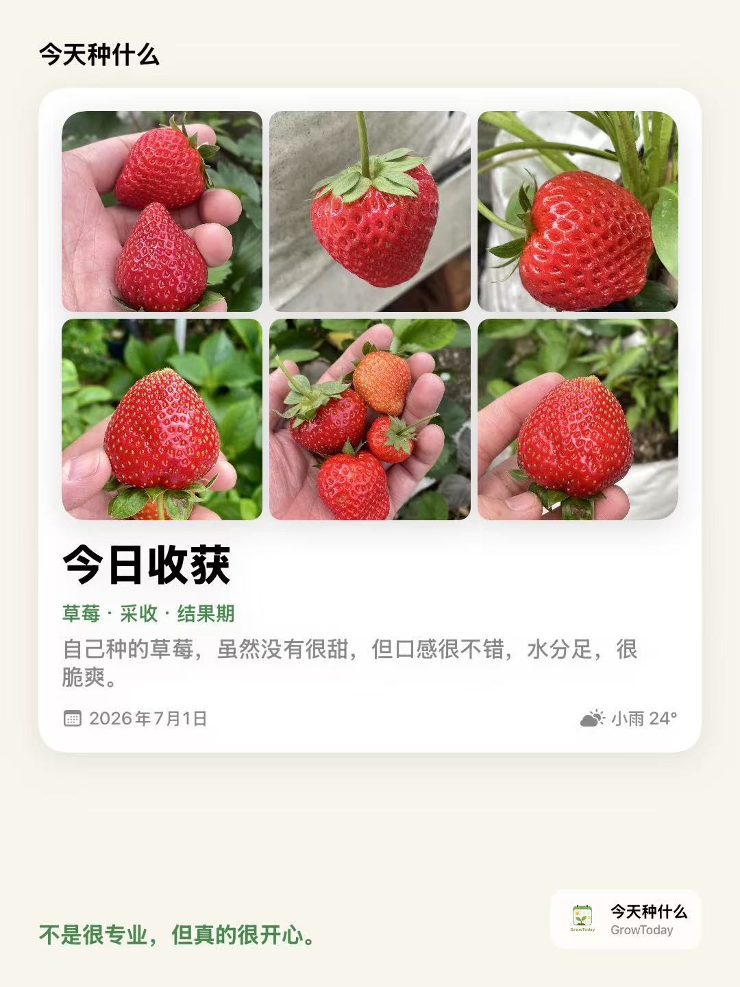 养护记录分享卡片截图